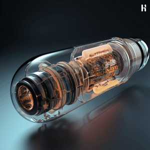 Endoscopic capsule for digestive system diagnosis