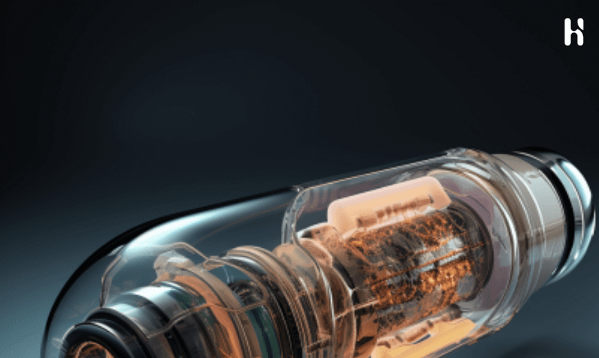 Endoscopic capsule for digestive system diagnosis